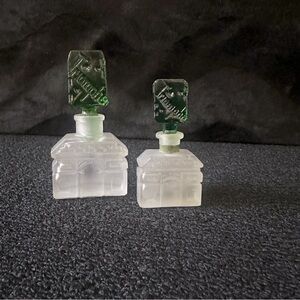 Antique Triomphe Glass Bottles